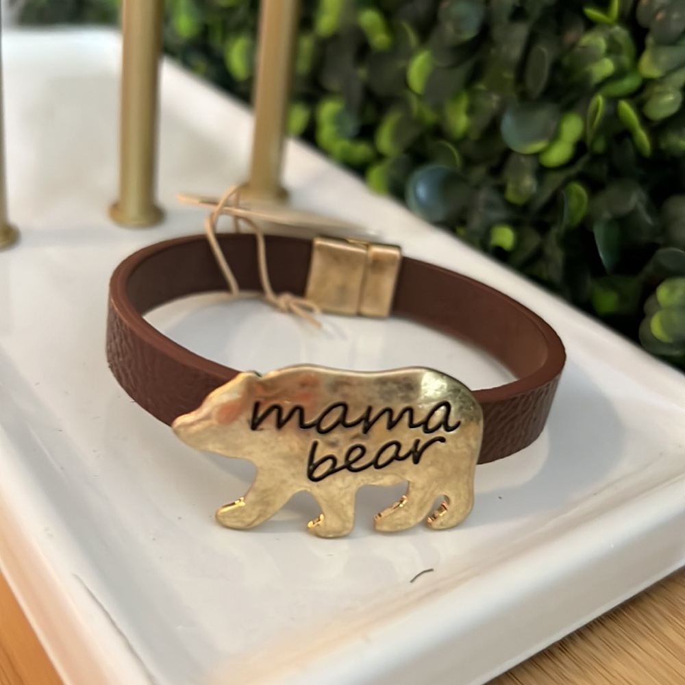 Mama Bear Magnetic Bracelet
